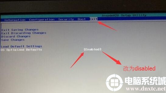 ��OS Optimized Defaults�O�Þ�Disabled